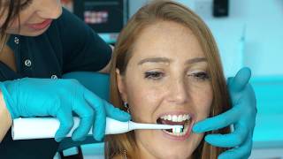 How To Brush With An Electric Toothbrush  Philips Sonicare [upl. by Docilu652]