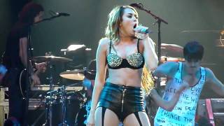 Miley Cyrus  Party In The USA HD  Live From Brisbane Australia [upl. by Anauqahc]