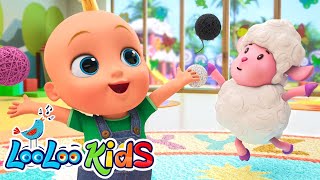 Baa Baa Black Sheep 🐑  LooLoo Kids Classic Nursery Rhymes and Fun Songs  Playful Tunes for Kids [upl. by Barabas185]