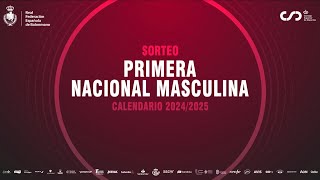 PrimeraNac  Sorteo calendario temporada 20242025 [upl. by Letisha]