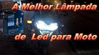 Lâmpada de LED a melhor para motosTeste Real [upl. by Nalra656]