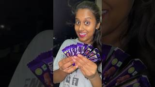 Dairy milks anni kalipi gaint dairy milk chesamuu😍 youtubeshorts viral ytshorts shortvideo [upl. by Marih]