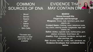 DNA 101 amp Evaluating PostConviction DNA Cases [upl. by Abbotsun631]