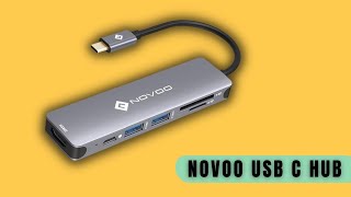 Novoo USB C Hub Review  The best value for money USB Hub  Best Usb Hub for Macbooks [upl. by Haelat693]