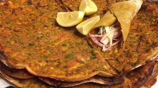 Famous Home made TURKISH LAHMACUN Recipe [upl. by Isolda666]