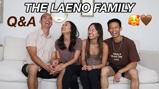 MEET THE LAENO FAMILY  QampA [upl. by Littlejohn805]