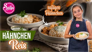 Hähnchen mit türkischem Reis Rezept  Samira kocht allein  Sallys Welt [upl. by Mirelle]