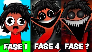 LAS FASES MÁS TERRORÍFICAS DE INCREDIBOX SPRUNKI [upl. by Bowne555]