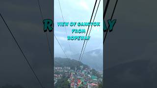 Breathtaking Gangtok Views from the Ropeway 🌄🎢 shorts gangtok sikkim travel [upl. by Eelrehpotsirhc744]