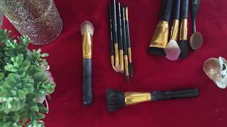 BEAUTIFY BY AMNA BRUSH SET DETAILED REVIEW [upl. by Enaek]