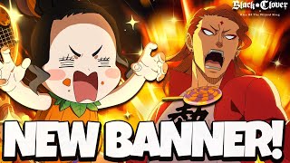 SEASON 3 FUEGOLEON amp PARTY CHARMY IS BACK INSANE BAIT BANNER IS ACTUALLY GOOD  Black Clover Mobile [upl. by Manda]