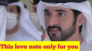 This love note for you ❤️fazza English poetryshekih hamdanfazza poemfazza prince [upl. by Divadnhoj284]