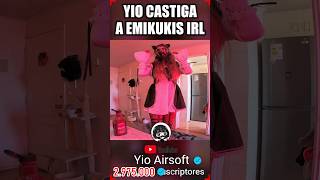 😈 YIO CASTIGA A EMIKUKIS IRL 😈 ▬ shorts fail airsoft [upl. by Eniaral]