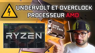 Overclock et Undervolt Facile CPU AMD  TUTO Ryzen Master [upl. by Le]