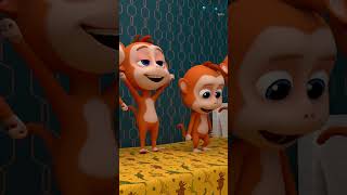 Five Little Monkeys Jumping On The Bed 🐵  Children Nursery Rhyme 🎶 Nane Kids Songs [upl. by Odracer]