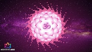 CROWN CHAKRA  Powerful Healing Meditation Music [upl. by Falda]