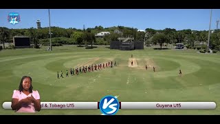 TT U15 Cricketers Lose VS Guyana [upl. by Najram]