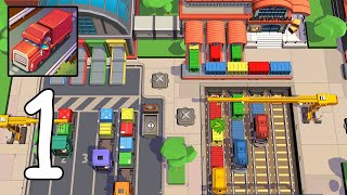 Transport It 3D  Tycoon Manager‏‏ Gameplay Walkthrough Part 1 AndroidIOS [upl. by Annaiek]