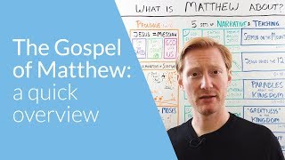 The Gospel of Matthew Overview  Whiteboard Bible Study [upl. by Africah]