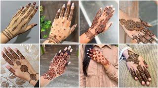 Simple Mehndi DesignDiwali Mehndi Designhater talur mehndi design simple 2024Mehndi Design Simple [upl. by Elleinwad]