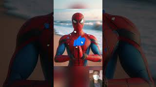 kiska robotic bull best hai 😎🤯 spiderman vs venom vs Ironman 😎marvelspidermanshortsaiavengers [upl. by Nyladnewg]