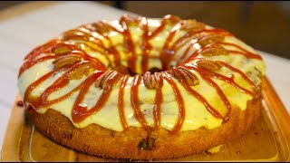 وجبات15ثانية  كيكة السينبون 15smeals  Cinnabon Cake [upl. by Yarak232]