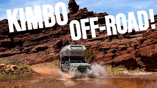 Kimbo Camper Off Road  Splashing through Moab [upl. by Gould]