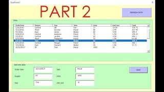 The Power of Excel  VBA listbox with multiple columns as a Datagrid PART 2 [upl. by Notyalc246]