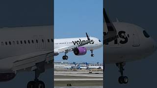 Volaris A321 NEO landing at ORD airport shorts [upl. by Parnas850]