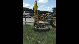 Guardrail Mower [upl. by Laban]