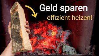 Weniger Holz nötig HolzofenKachelofen sparsam  effizient nutzen mit dieser Methode Anleitung [upl. by Oiromed106]