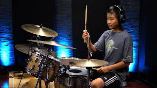 Wright Music School  Micah Zhangfang  Twenty One Pilots  Heavydirtysoul  Drum Cover [upl. by Nomahs]