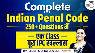 Indian Penal Code IPC Full Revision Complete IPC revision  IPC Marathon  IPC Rapid Revision [upl. by Jeanie199]