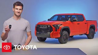 2022 Tundra Unboxing with Jarryd Wallace  Toyota [upl. by Llenrag]