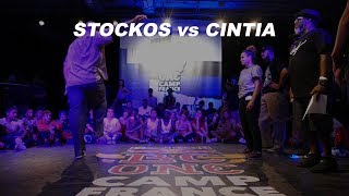 Stockos vs Cintia  7 to smoke Popping  RedBull BC One Camp France 2018 [upl. by Atsirt809]