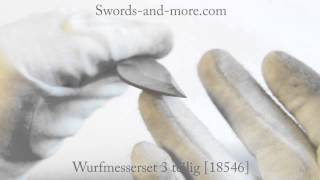 Wurfmesserset 3 teilig 18546 [upl. by Hedelman608]