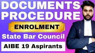 State Bar Council Registration Procedurestate bar council me registration kaise kareaibe 19 enroll [upl. by Asfah]