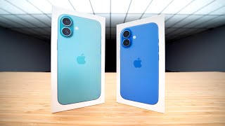 iPhone 16 and iPhone 16 Plus Unboxing [upl. by Dickey]