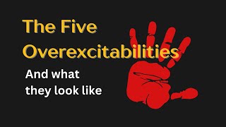 The Five Overexcitabilities what do the five forms of intensity look like [upl. by Arriet]