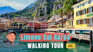 Limone sul Garda  Walking Tour  Gardasee  Italien ðŸ‡®ðŸ‡¹ 4K [upl. by Tull]