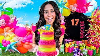 MY DAUGHTERS DREAM 17TH BIRTHDAY  BIRTHDAY HAUL 🛍️ 🧁 [upl. by Barbra301]