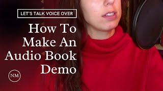 How To Make An Audio Book Demo [upl. by Aimek]