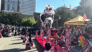 3rd Annual Chinatown Lion Dance Festival San Francisco Chinatown [upl. by Weisbrodt725]