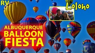 RV Camping at the Albuquerque New Mexico Balloon Fiesta [upl. by Sisak]