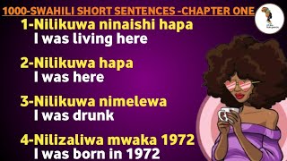 Swahili to English lessons for beginners ✅️ Kiswahili lessons ✅️ [upl. by Retsbew430]