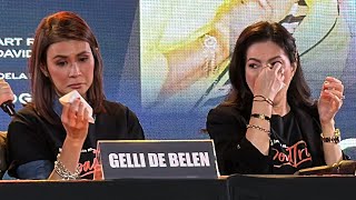 CARMINA VILLAROEL DI NAPIGILAN ANG PAGIYAK MAY SAMA BA NG LOOB KAY GELLI DE BELEN PANUORIN [upl. by Urba654]