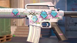 M4A1S  Printstream STICKER COMBINATION  CS 2 [upl. by Davena452]