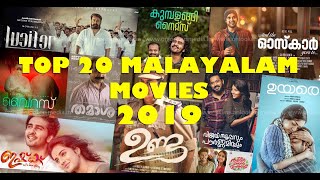 BEST MALAYALAM MOVIES OF 2019  TOP 20 MALAYALAM MOVIES OF 2019 [upl. by Martel]