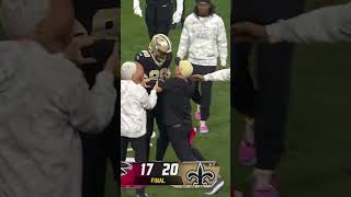 Saints Players Get a Little Too Rough with Their New Coach 😅nfl football [upl. by Kama]