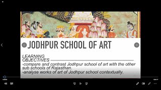 JODHPUR SCHOOL OF ART CHAUGAN PLAYERS [upl. by Honig]